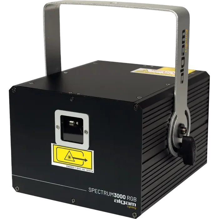 ALGAMLIGHT Spectrum 3000 RGB - Laser RGB 3000mW pour DJ et événements