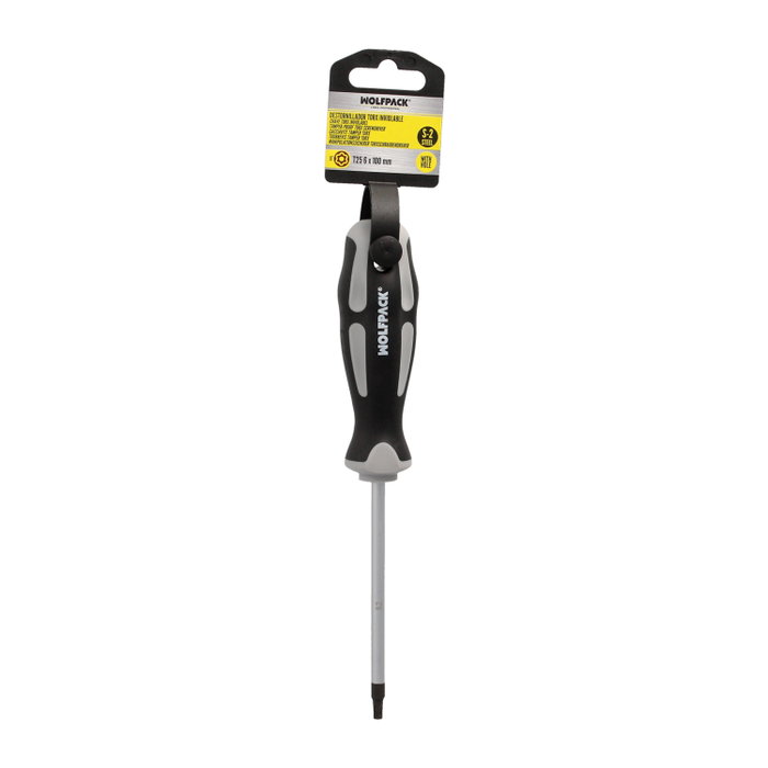 WOLFPACK LINEA PROFESIONAL Tournevis Torx Inviolable T25 x Ø 6,0 x 100 mm