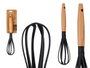KINVARA Batteur de cuisine avec manche en bois