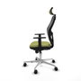 Piqueras y Crespo Chaise de Bureau avec Appui-tête Jorquera 1D086N2 Vert