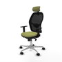 Piqueras y Crespo Chaise de Bureau avec Appui-tête Jorquera 1D086N2 Vert