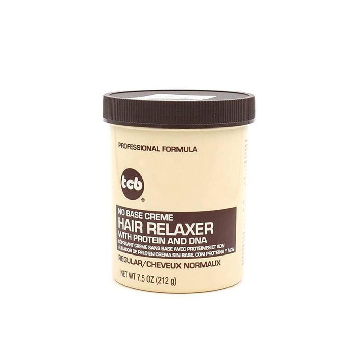TCB Lisseur capillaire crème avec protéines et ADN, pour cheveux bouclés et ondulés, sans mélange, résultats durables, 212 g TCB Lisseur capillaire crème avec protéines et ADN, pour cheveux bouclés et ondulés, sans mélange, résultats durables, 212 g