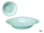 Vivalto Assiette Creuse Carrée Opal Vert 23 cm Vivalto (Set de 24)