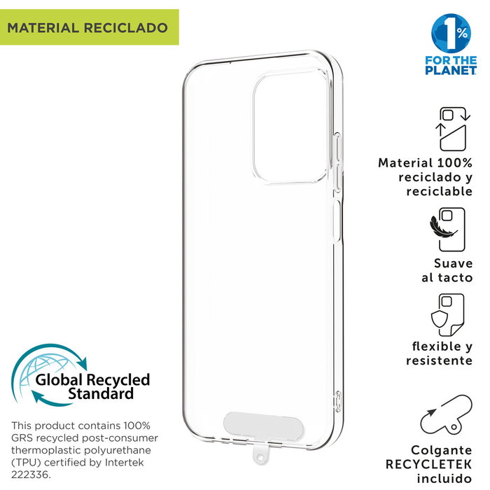 Protection pour téléphone portable Muvit for Change Redmi 15C 4G Transparent