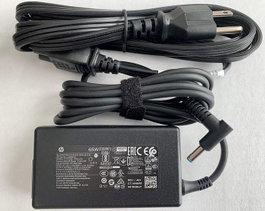 HP 240 V Chargeur 65 W 3,33 A 2 pins Noir