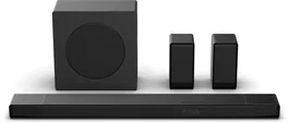 Hisense AX5140Q - Barre de son home cinéma 5.1.4 canaux 520W avec Dolby Atmos, DTS:X, caisson de basses et enceintes arrière sans fil, HDMI eARC, Bluetooth