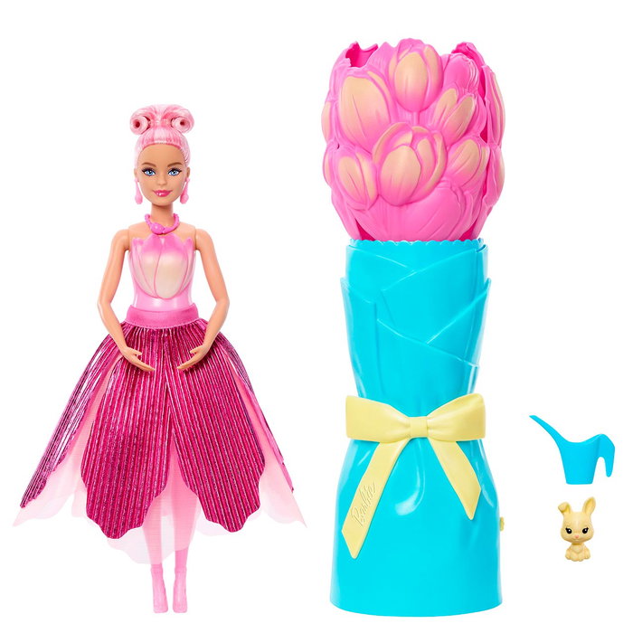 Mattel Barbie Petal Pop Tulipe Rose