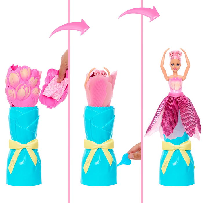 Mattel Barbie Petal Pop Tulipe Rose