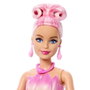 Mattel Barbie Petal Pop Tulipán, Poupée Barbie Robe Rose avec Accessoires Fleurs, Dimensions 32x12x12 cm, pour Enfants dès 3 ans
