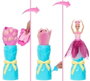 Mattel Barbie Petal Pop Tulipán, Poupée Barbie Robe Rose avec Accessoires Fleurs, Dimensions 32x12x12 cm, pour Enfants dès 3 ans