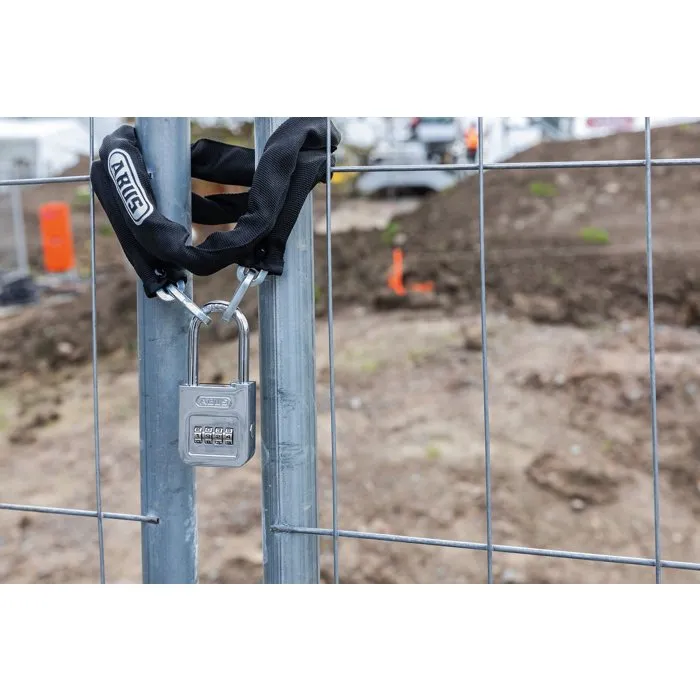 Abus 160/50HB50 Cadenas à combinaison chromé avec haute anse