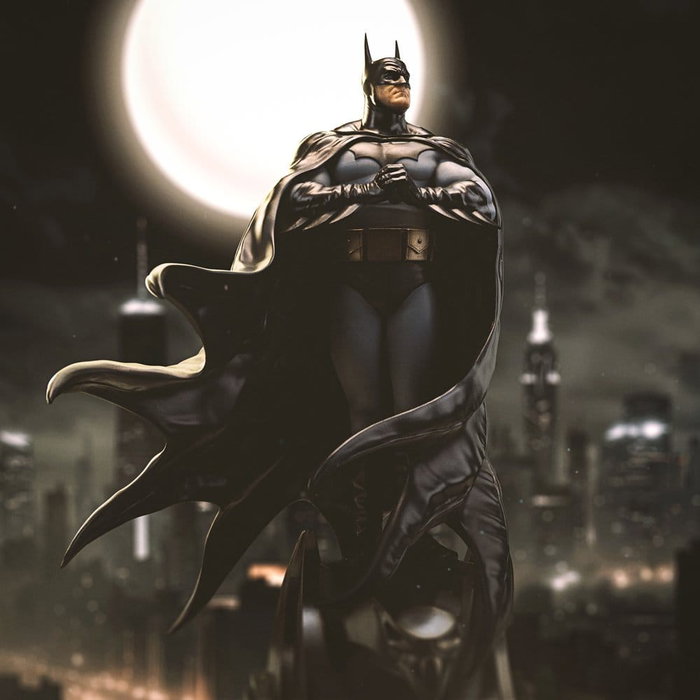DC Comics statuette Art Scale 1/10 Batman Trinity (CCXP Exclusive 2025) 31 cm