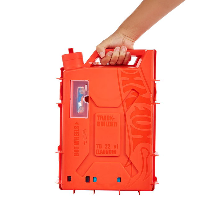 Mattel Piste Hot Wheels Track Builder Caja Lata de Gasolina - Circuit de Construction - Jouet Enfant à Partir de 3 Ans