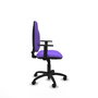 PIQUERAS Y CRESPO Chaise de bureau Algarra, Tissu Lilas