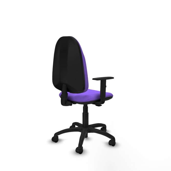 PIQUERAS Y CRESPO Chaise de bureau Algarra, Tissu Lilas