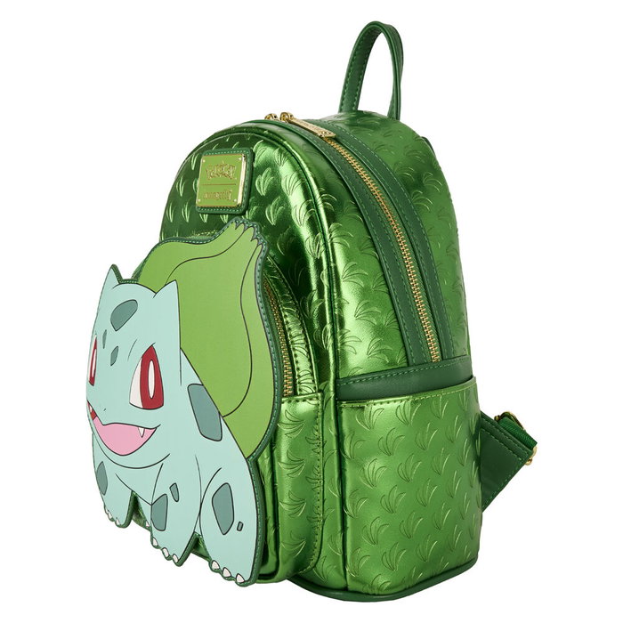 Loungefly Sac à dos Bulbasaur Pokemon - 26 cm - Dimensions: 22.86 x 11.43 x Paper 26.67 cm