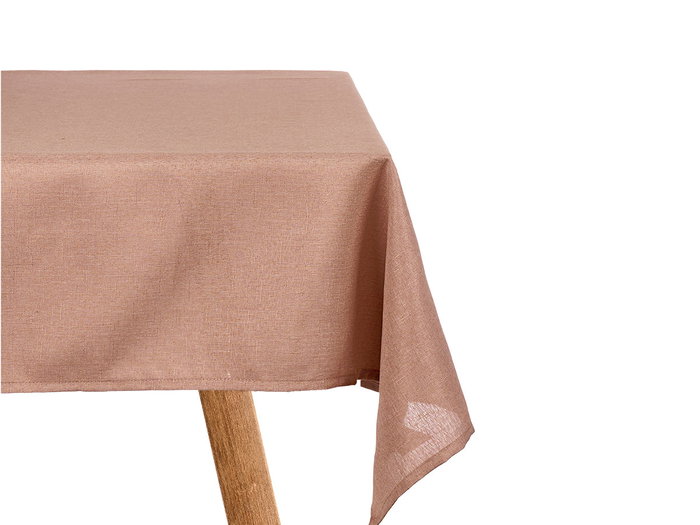 Kinvara Nappe poliester 140x180 cm Rose pâle (Set de 12)