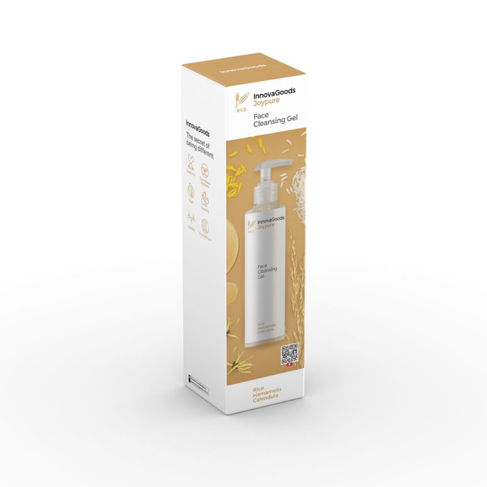 Pack nettoyant visage électrique points noirs et gel nettoyant visage Rice Joypure 200 ml InnovaGoods