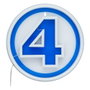 Fantastic Four Lampe murale LED Logo Neon