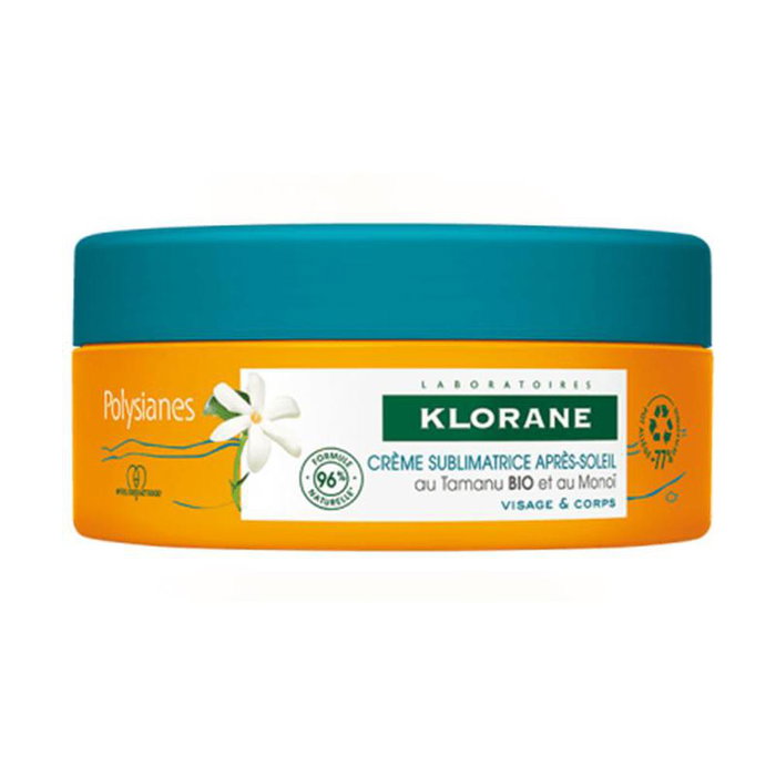 Klorane Polysianes Monoï et Tamanu Bio Crème Après-Soleil Sublime 200 ml Klorane Polysianes Monoï et Tamanu Bio Crème Après-Soleil Sublime 200 ml