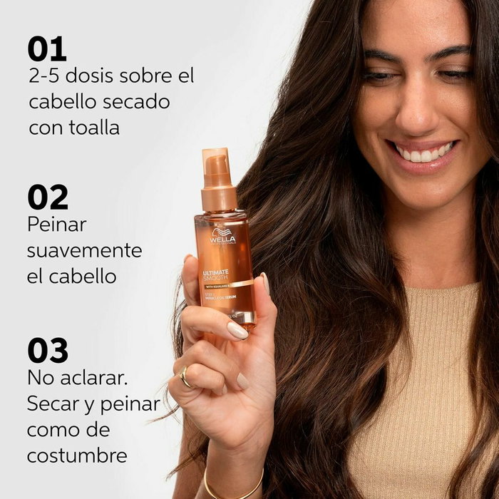 Wella Professionals Sérum à l'huile miracle ULTIMATE SMOOTH 100 ml Wella Professionals Sérum à l'huile miracle ULTIMATE SMOOTH 100 ml
