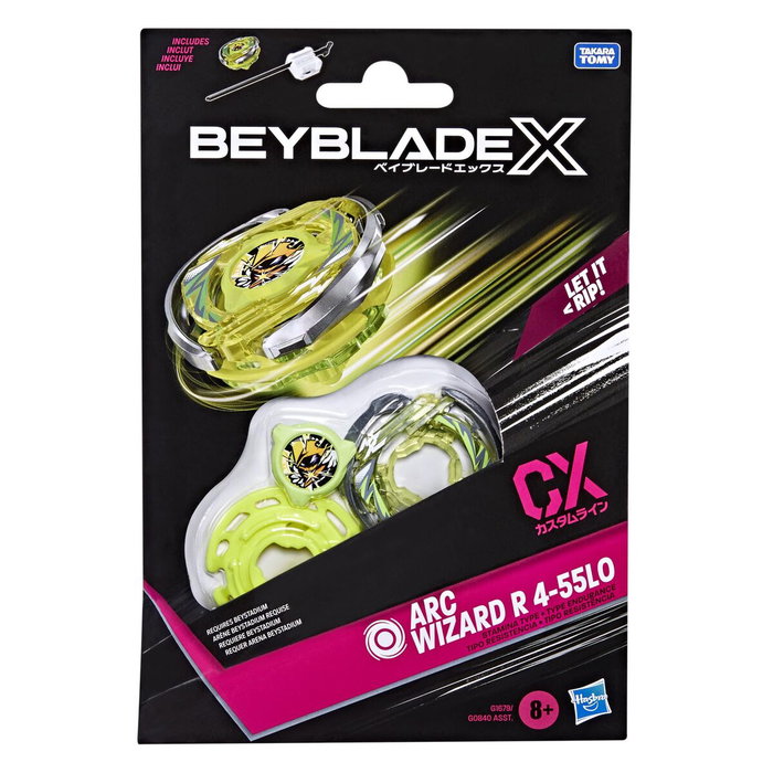 Hasbro Beyblade X Starter Pack Arc Wizard R 4-55LO CX