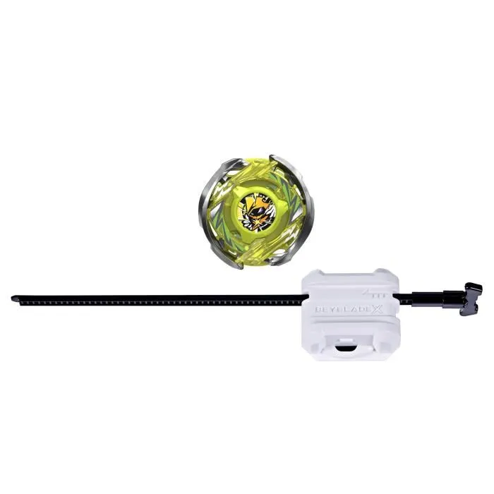 Beyblade X Starter Pack Arc Wizard R 4-55LO CX, peonza tipo resistencia y lanzador, 8+