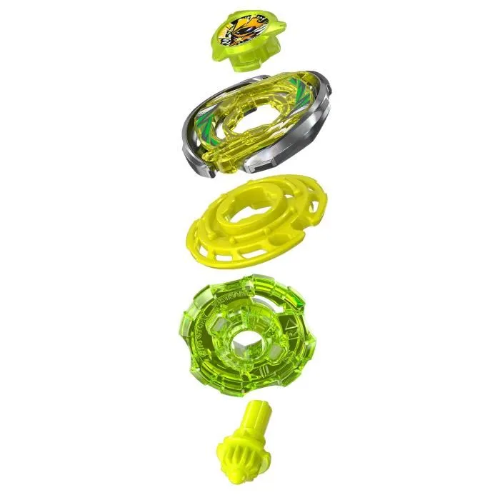 Beyblade X Starter Pack Arc Wizard R 4-55LO CX, peonza tipo resistencia y lanzador, 8+