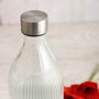 Bouteille d'eau Quid Maison Gris verre 1 L (12 Unités)