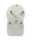 MicroConnect - Prise électrique CEE 7/4 16A 3500W 230V blanc - Pour équipement puissant