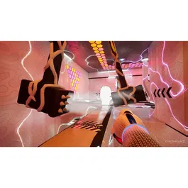 Just For Games ChromaGun 2: Dye Hard - Jeu de Puzzle et Aventure Nintendo Switch - Tir de peinture, Enigmes de couleurs, Univers futuriste et humoristique