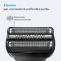 Braun Series 3 - Rasoir électrique Bleu et noir - Autonomie 30 min