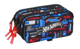 Safta Portatodo triple Big Hot Wheels pour voitures jouets, boîte de rangement 21.5 cm x 10 cm x 8 cm