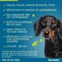 Seresto Collier Anti-Puces et Anti-Tiques pour Chien jusqu'à 8 kg - Protection 7-8 Mois, 2 Unités - Réduit le Risque de Leishmaniose