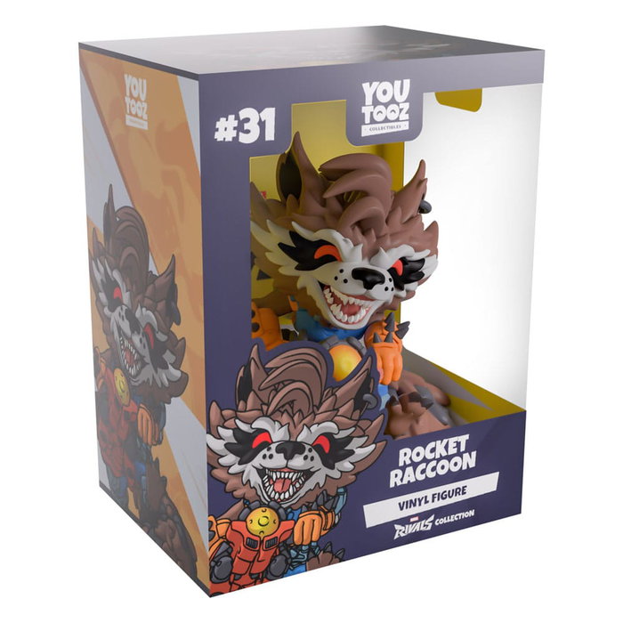 Youtooz Marvel Rivals Figurine en Vinyle Rocket Raccoon Youtooz Marvel Rivals Figurine en Vinyle Rocket Raccoon
