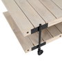 BigBuy Home Table Basse Noir Naturel 130 x 64 x 48 cm