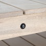 BigBuy Home Table Basse Noir Naturel 130 x 64 x 48 cm
