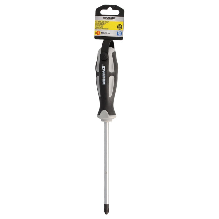WOLFPACK LINEA PROFESIONAL Tournevis Phillips PH 3 x Ø 8,0 x 150 mm
