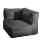 BigBuy Home Canapé de jardin Gissele Graphite 80 x 80 x 64 cm