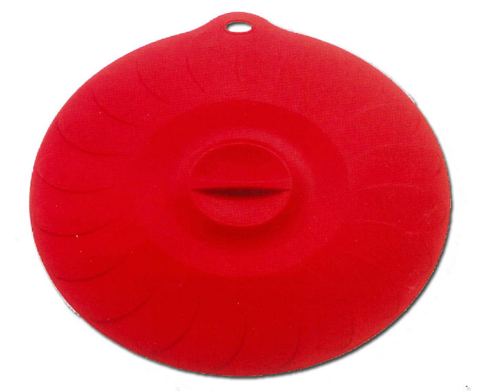 FINSTOCK Ménage de tapa universel en silicone rouge 22 cm FINSTOCK Ménage de tapa universel en silicone rouge 22 cm