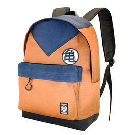 KARACTERMANIA - Sac à dos Dragon Ball Z 44 cm Urbain - Compartiment unique avec Poche à Ordinateur - Matière RPET Recyclée - Résistant à l'Eau - Pour École, Bureau et Voyage