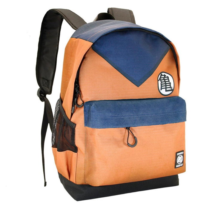 KARACTERMANIA - Sac à dos Dragon Ball Z 44 cm Urbain - Compartiment unique avec Poche à Ordinateur - Matière RPET Recyclée - Résistant à l'Eau - Pour École, Bureau et Voyage