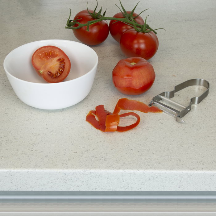 ORYX Pelador de tomates en acier inoxydable 6,7 x 11cm ORYX Pelador de tomates en acier inoxydable 6,7 x 11cm