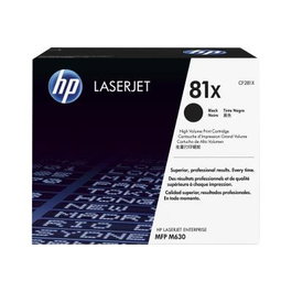 HP Cartouche Noire CF281X (81X/HP81X) pour imprimante - Cartouche d'encre originale