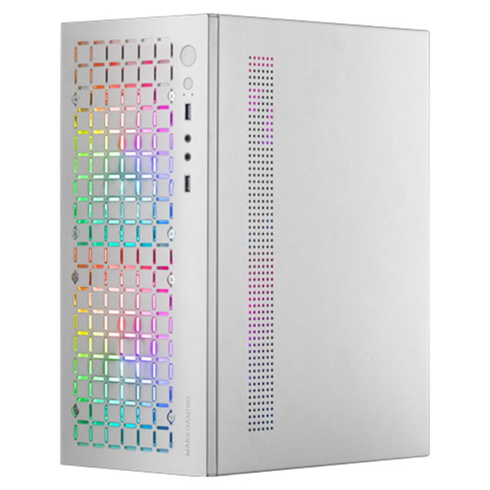 Mars Gaming MCCORE Boîtier PC Minitour MicroATX avec Panneau Latéral en Verre Trempé Ventilateurs RGB Mars Gaming MCCORE Boîtier PC Minitour MicroATX avec Panneau Latéral en Verre Trempé Ventilateurs RGB