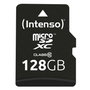 Intenso Carte mémoire MicroSDXC Classe 10 128 Go avec adaptateur SD