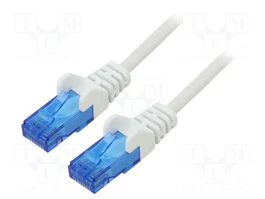 GOOBAY Cordon de raccordement Cat 6a U/UTP 15m Blanc