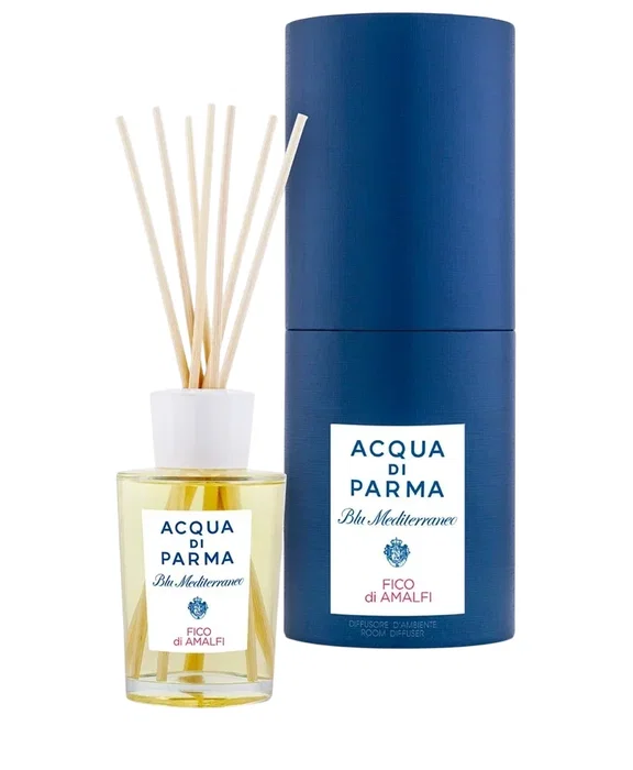 Acqua di Parma Blu Mediterraneo - Fico di Amalfi, Diffuseur de parfum à roseaux, 180 ml Acqua di Parma Blu Mediterraneo - Fico di Amalfi, Diffuseur de parfum à roseaux, 180 ml