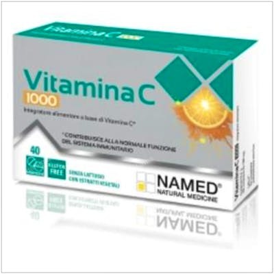 NAMED Vitamina C 1000mg 40 comprimés NAMED Vitamina C 1000mg 40 comprimés