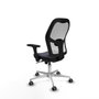 Piqueras y Crespo Chaise de Bureau 3D086G0 Gris foncé